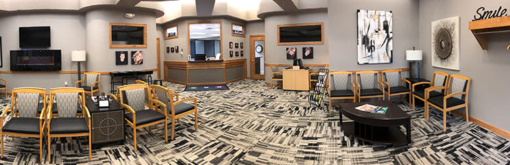 Dakota Dental Health Center Lobby wide shot